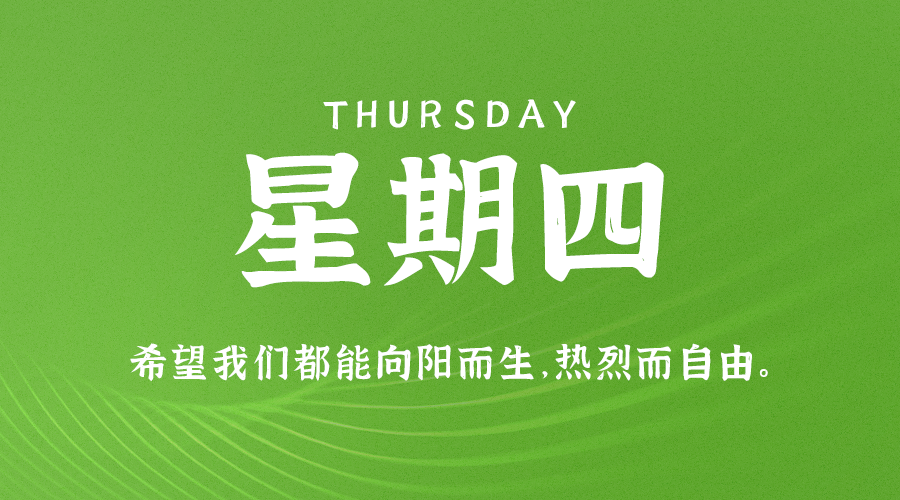 1月12日,星期四,在这里每天60秒读懂世界!